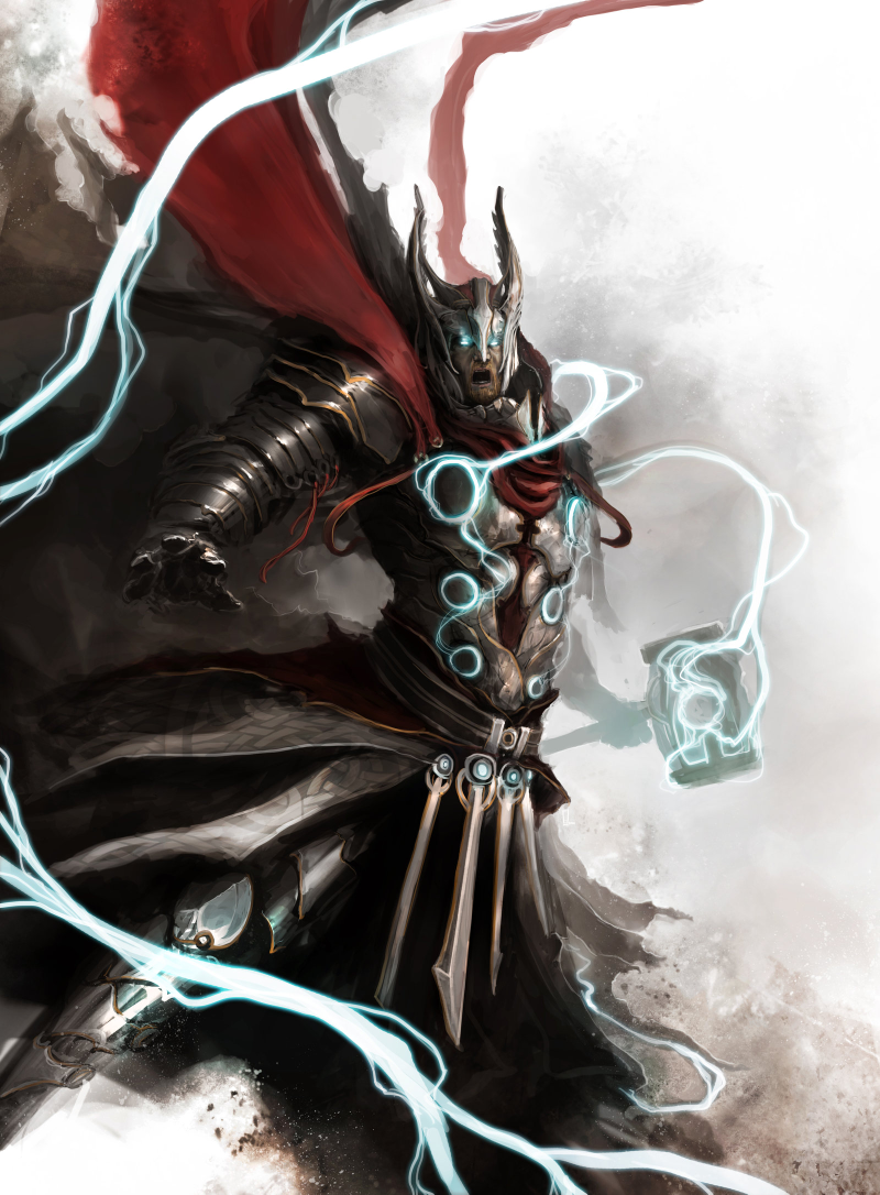 Illustration for article titled In this rad fan art, The Avengers get the Dungeons and Dragons treatment